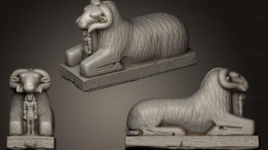 3D model Amun Ram Ashmolean (STL)